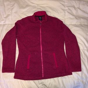 Pink Lands End Zip Up